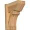 Ekena Millwork Legacy Slat Rough Sawn Outlooker, Western Red Cedar, 8"W x 14"D x 18"H OUT08X14X18LEC06RWR - alternate 1